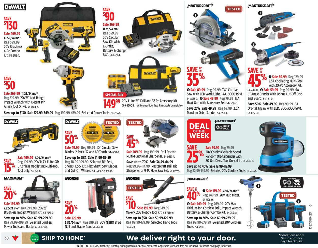 Flyer Canadian Tire 13.04.2023 - 19.04.2023