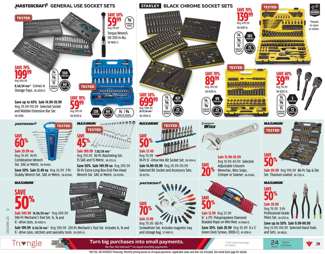 Flyer Canadian Tire 13.04.2023 - 19.04.2023