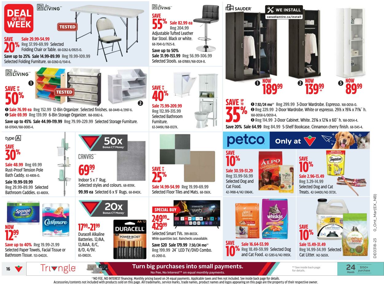 Flyer Canadian Tire 27.04.2023 - 03.05.2023