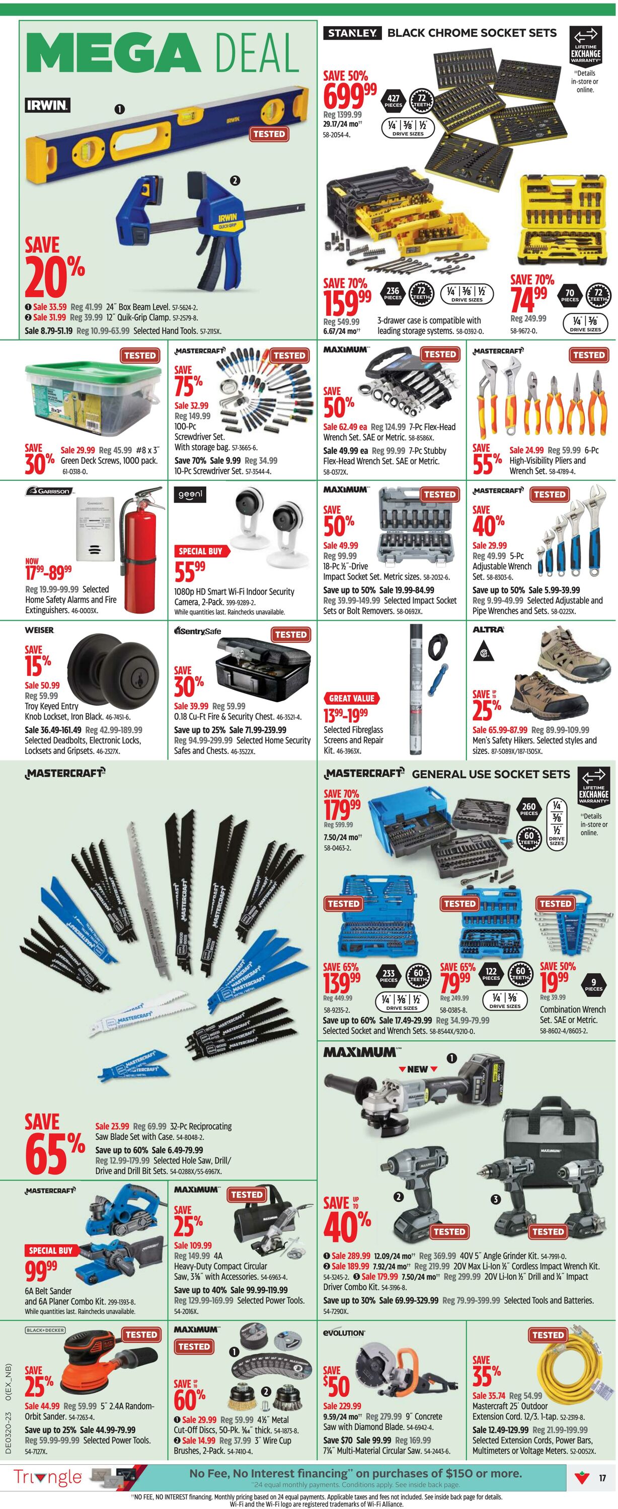 Flyer Canadian Tire 11.05.2023 - 17.05.2023