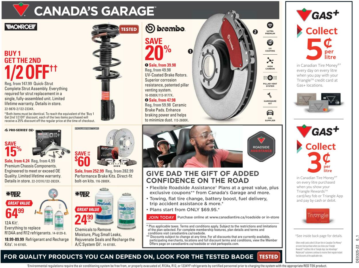 Flyer Canadian Tire 16.06.2022 - 22.06.2022
