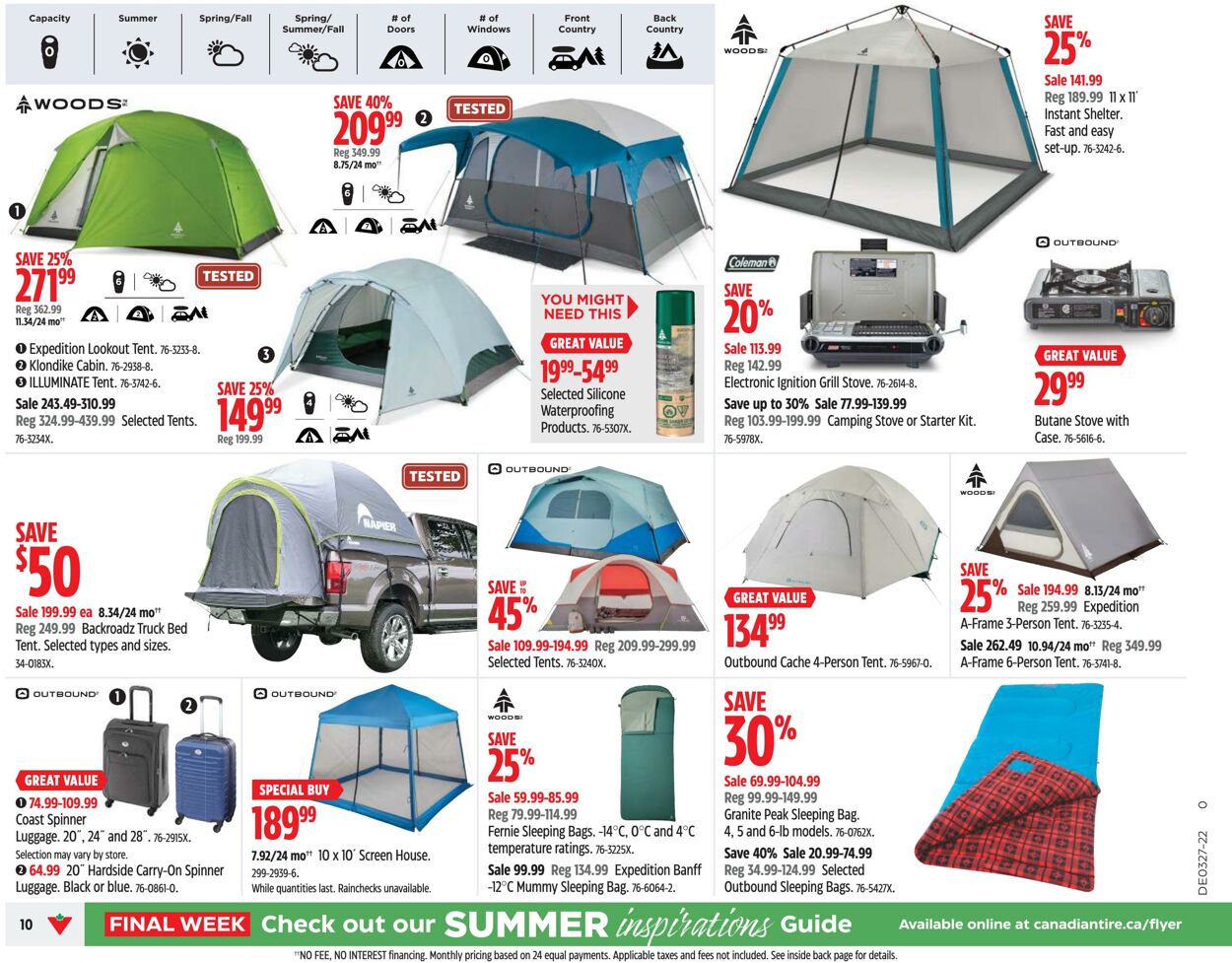 Flyer Canadian Tire 30.06.2022 - 06.07.2022