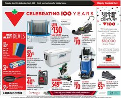 Flyer Canadian Tire 30.06.2022-06.07.2022