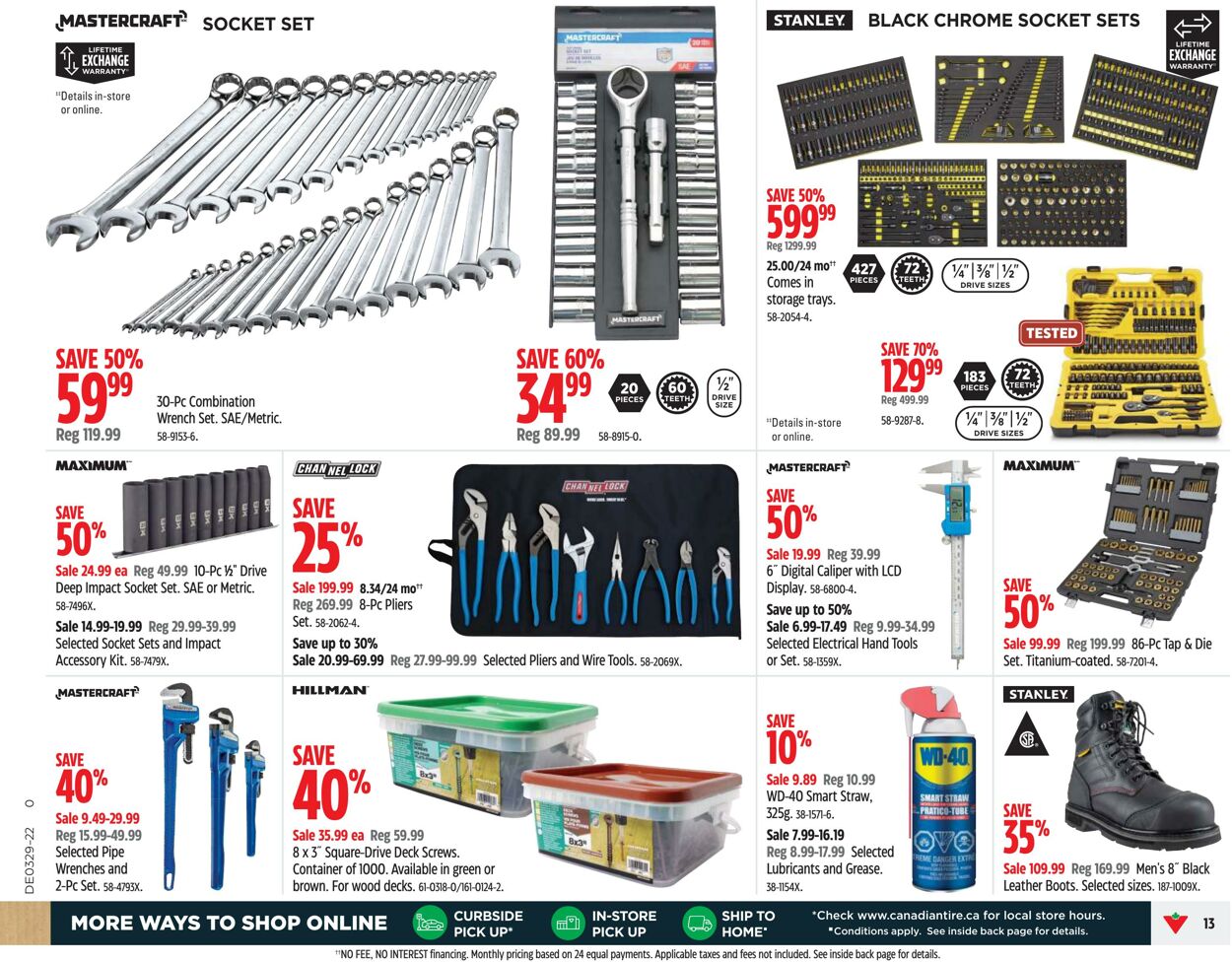 Flyer Canadian Tire 14.07.2022 - 20.07.2022