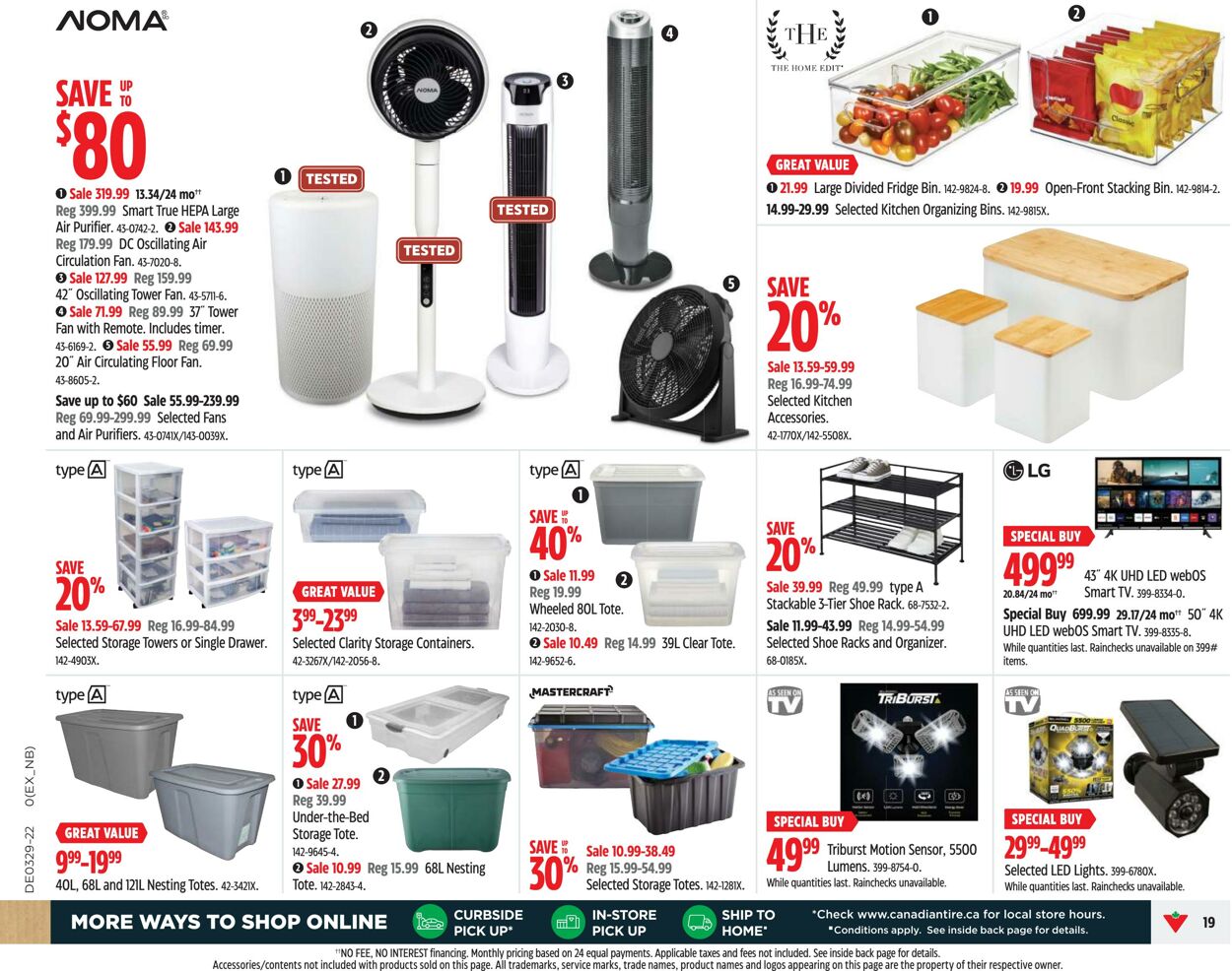 Flyer Canadian Tire 14.07.2022 - 20.07.2022