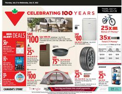 Flyer Canadian Tire 21.07.2022-27.07.2022