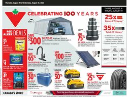 Flyer Canadian Tire 04.08.2022-10.08.2022