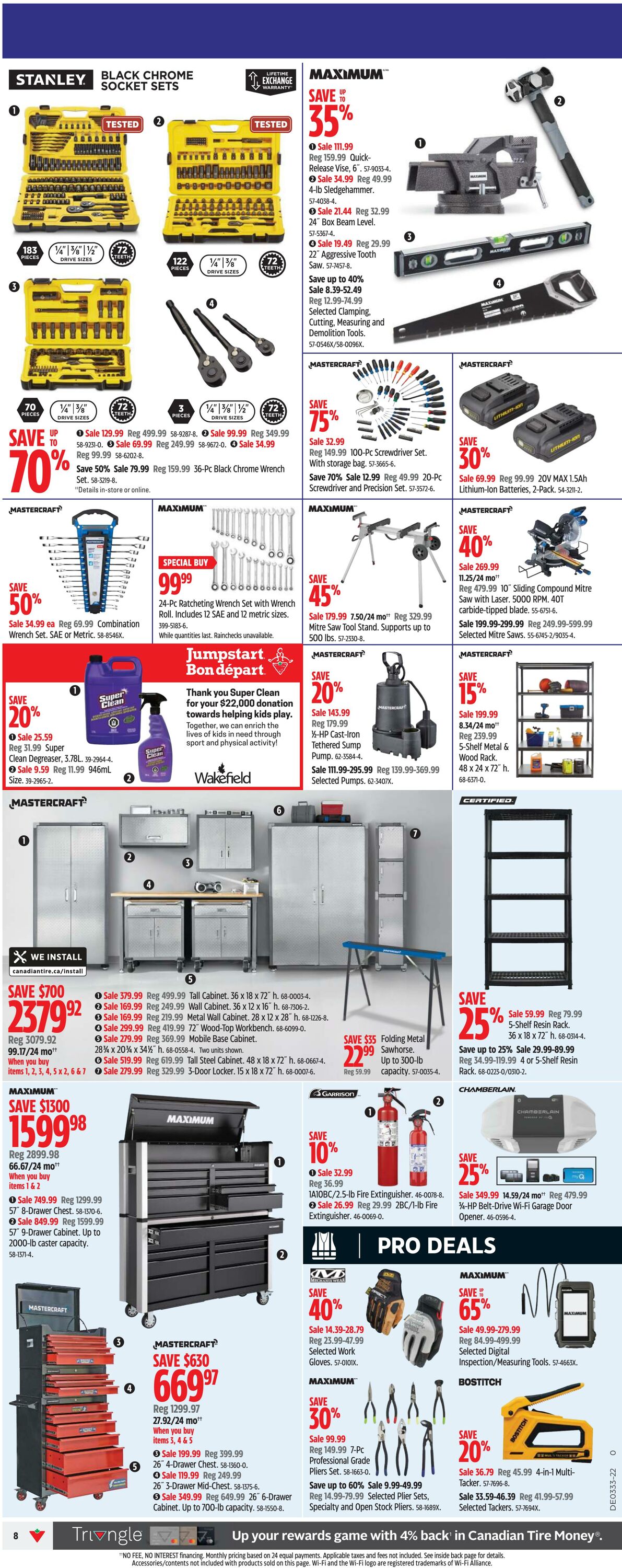 Flyer Canadian Tire 11.08.2022 - 17.08.2022