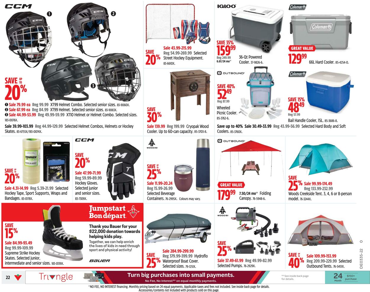 Flyer Canadian Tire 25.08.2022 - 31.08.2022