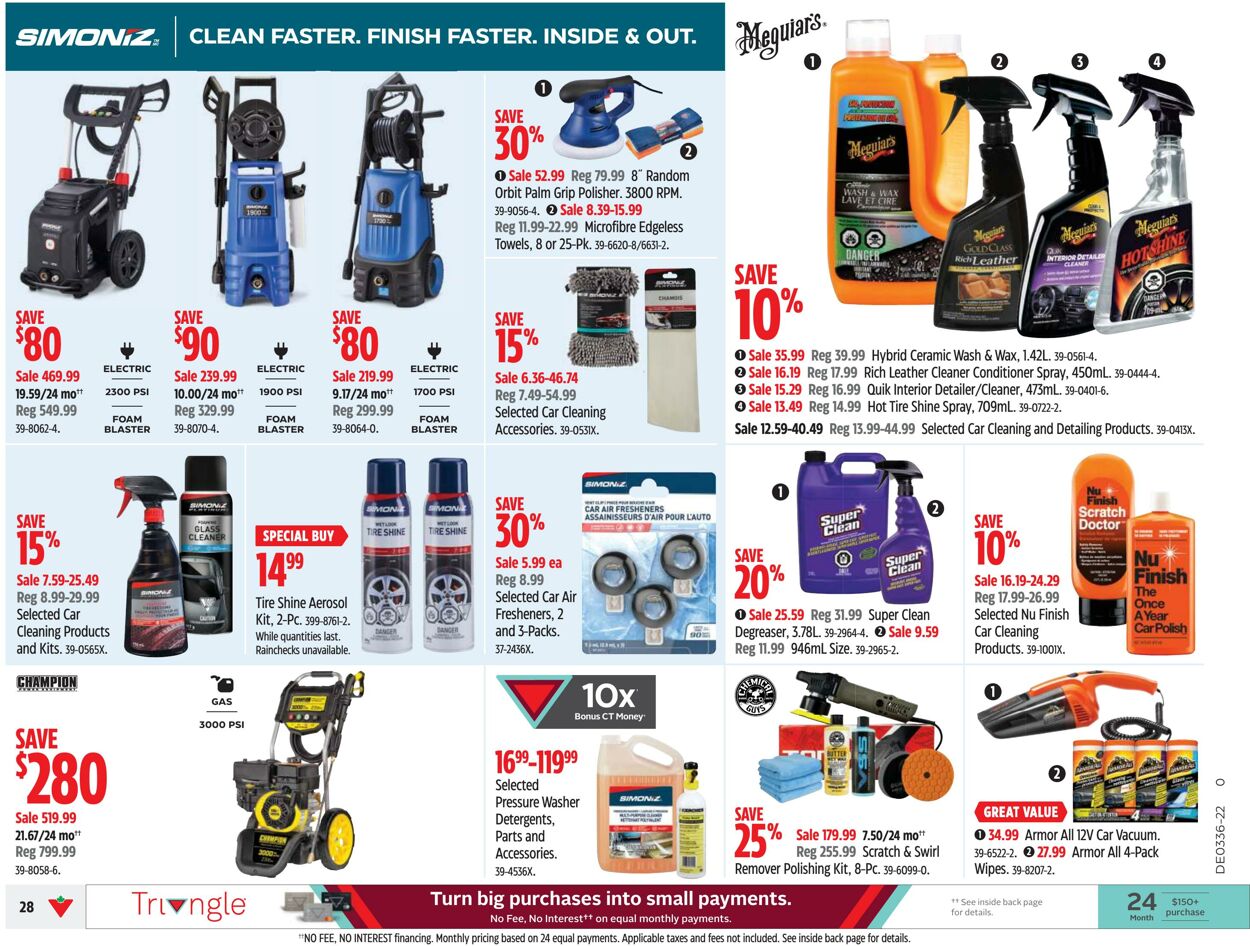 Flyer Canadian Tire 01.09.2022 - 07.09.2022