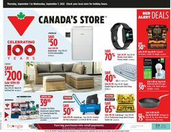 Flyer Canadian Tire 01.09.2022-07.09.2022
