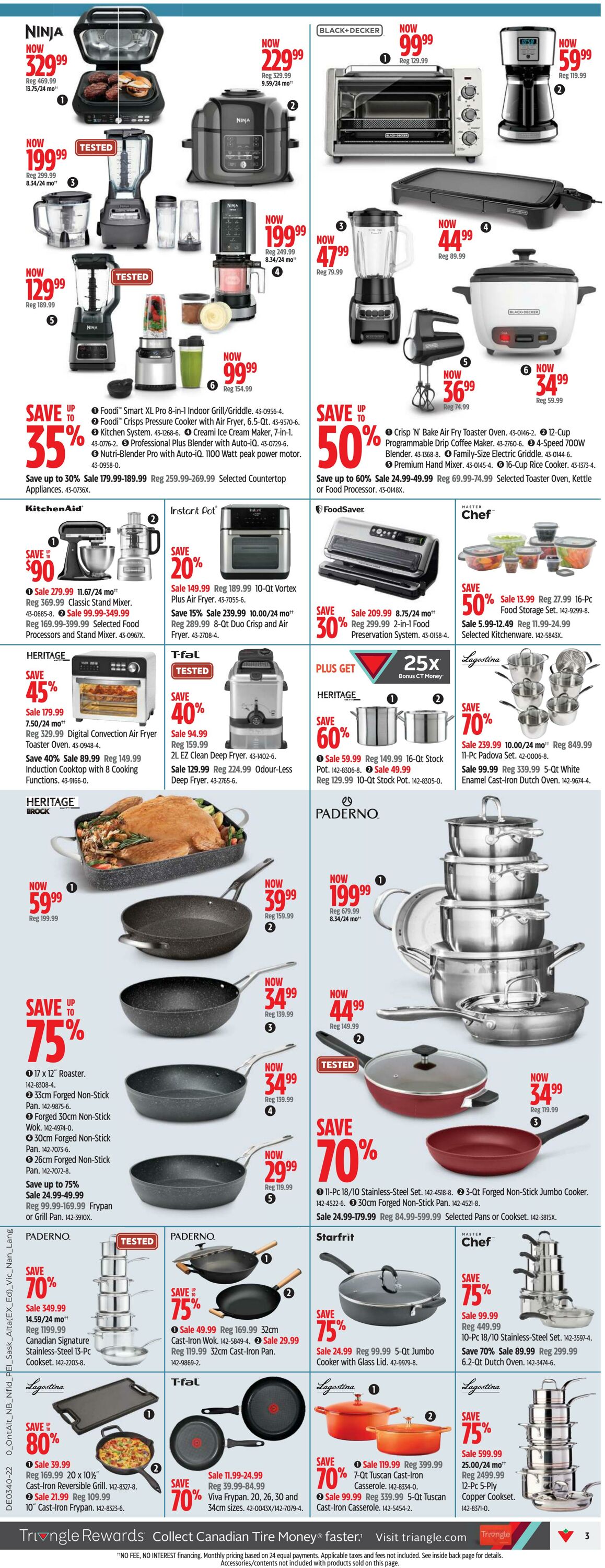 Flyer Canadian Tire 29.09.2022 - 05.10.2022