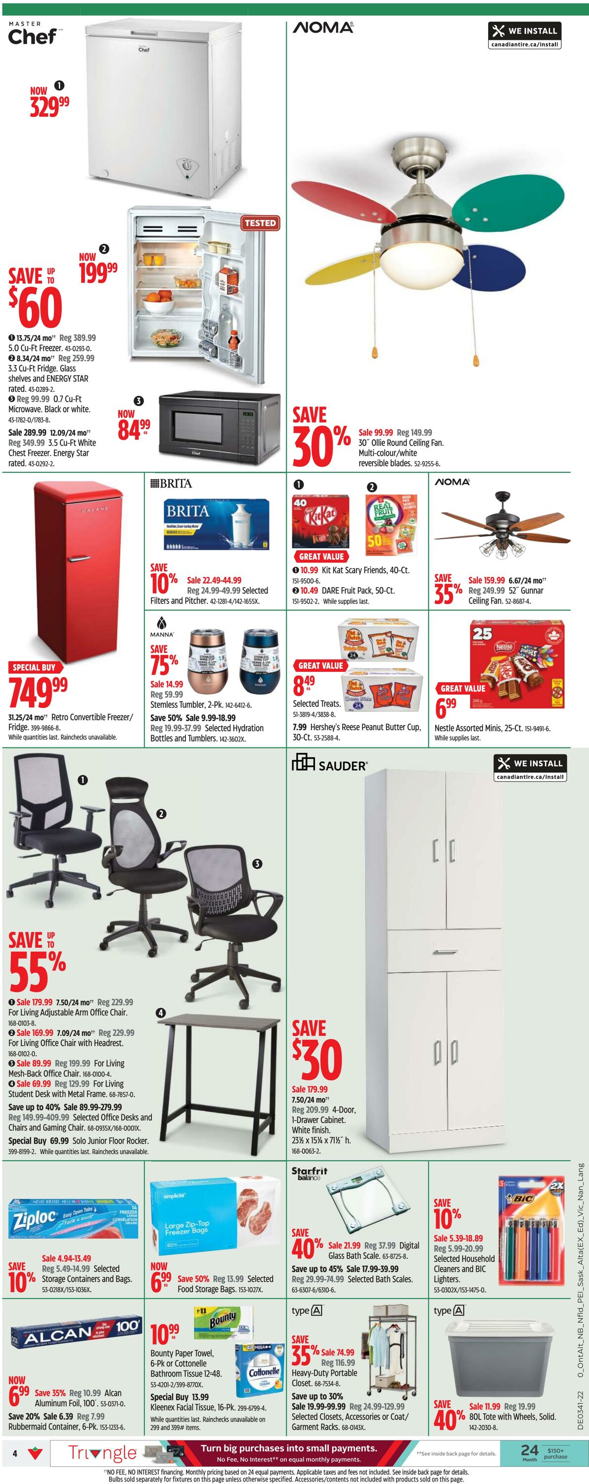 Flyer Canadian Tire 06.10.2022 - 12.10.2022