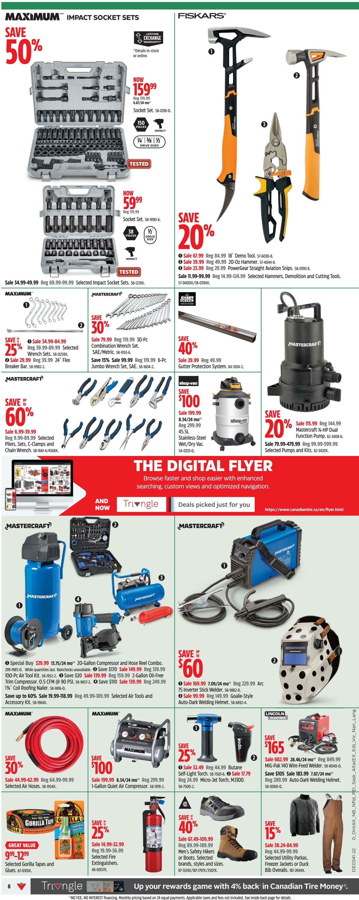 Flyer Canadian Tire 06.10.2022 - 12.10.2022