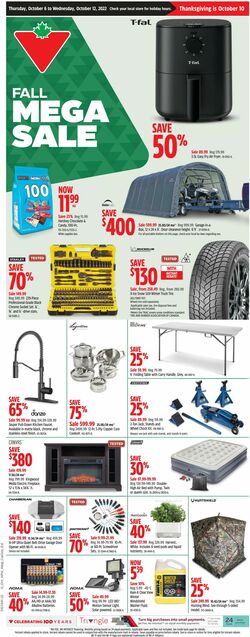 Flyer Canadian Tire 06.10.2022-12.10.2022