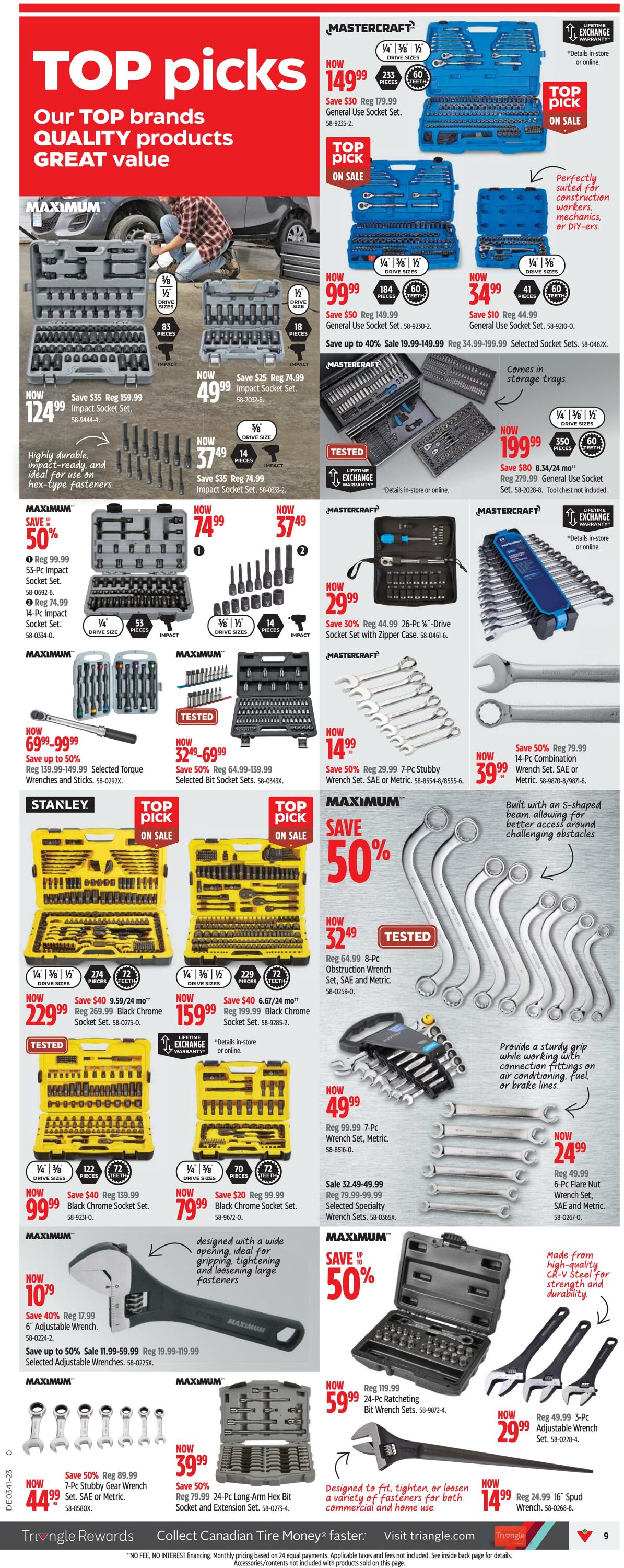 Flyer Canadian Tire 05.10.2023 - 11.10.2023