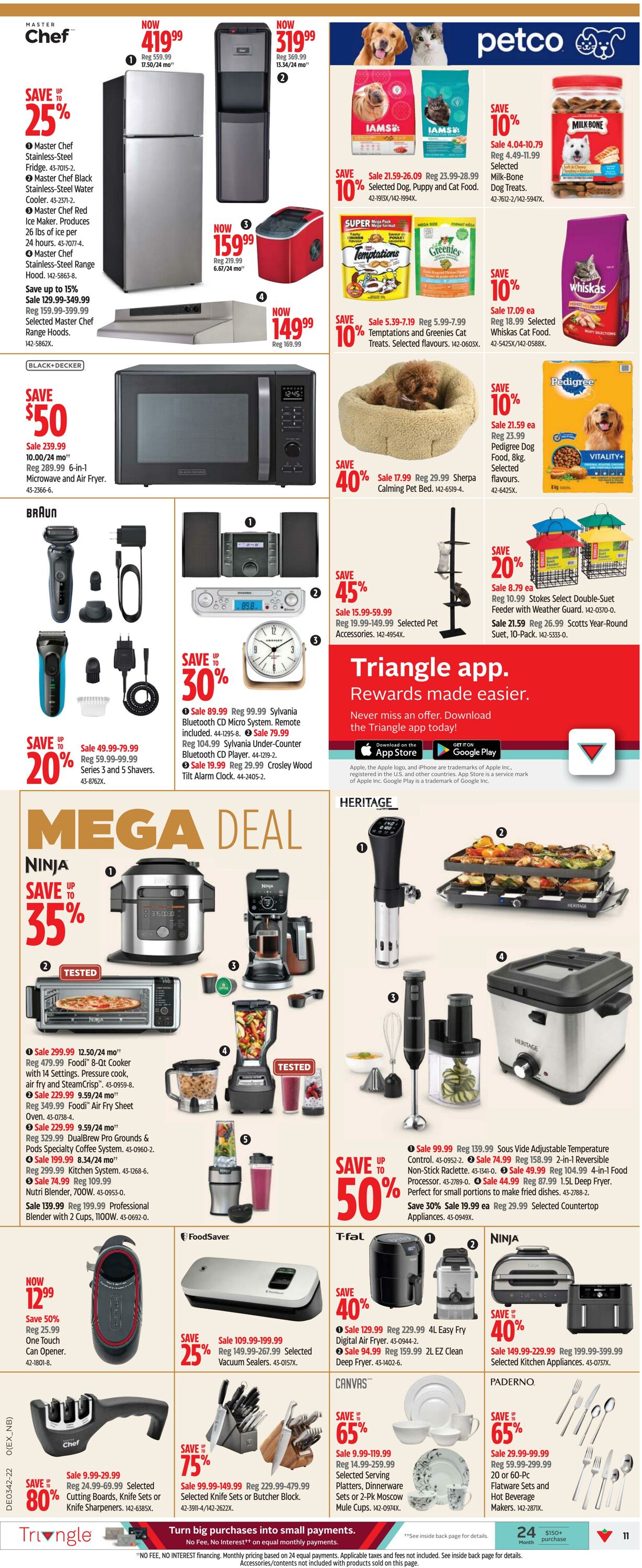 Flyer Canadian Tire 13.10.2022 - 19.10.2022