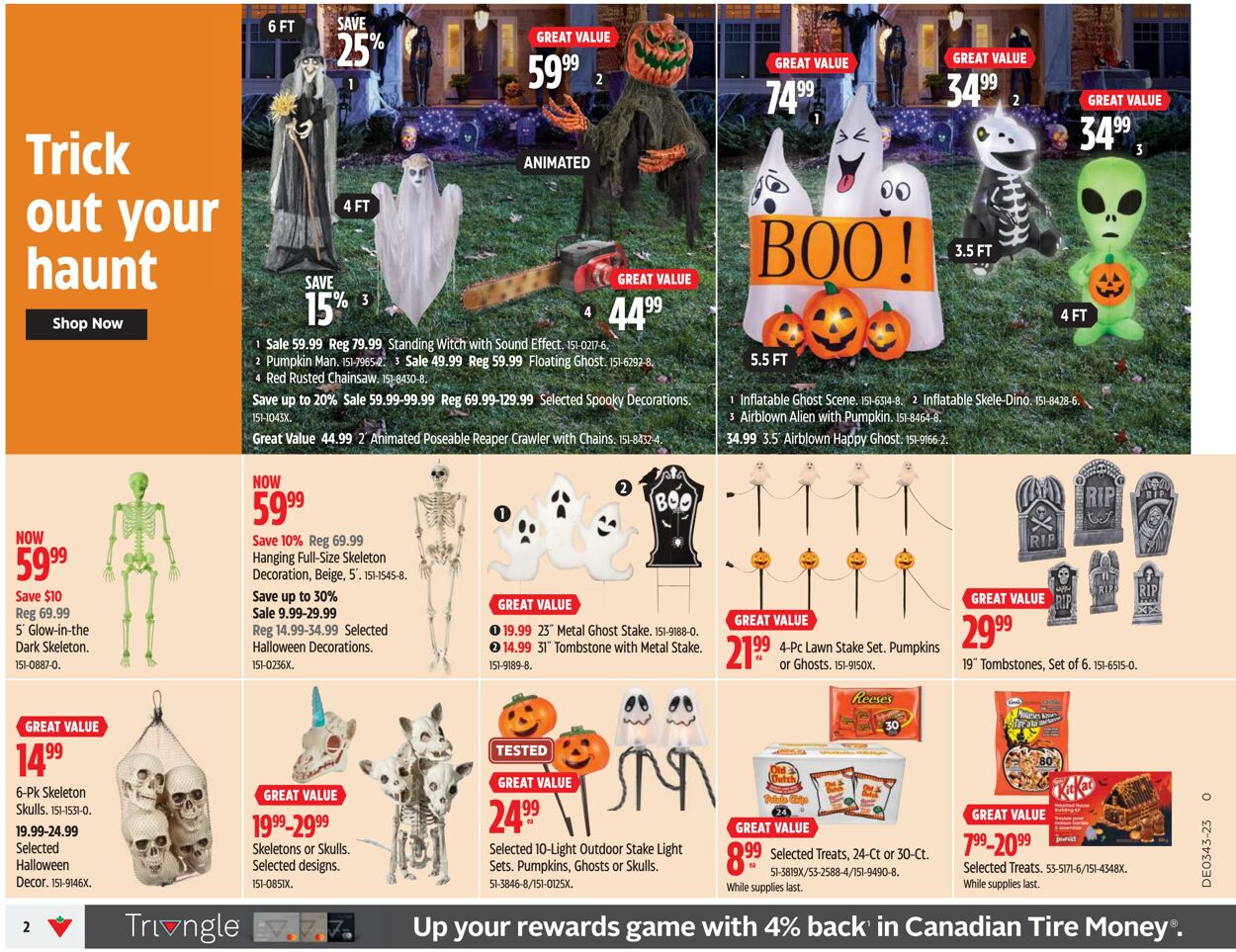 Flyer Canadian Tire 19.10.2023 - 25.10.2023
