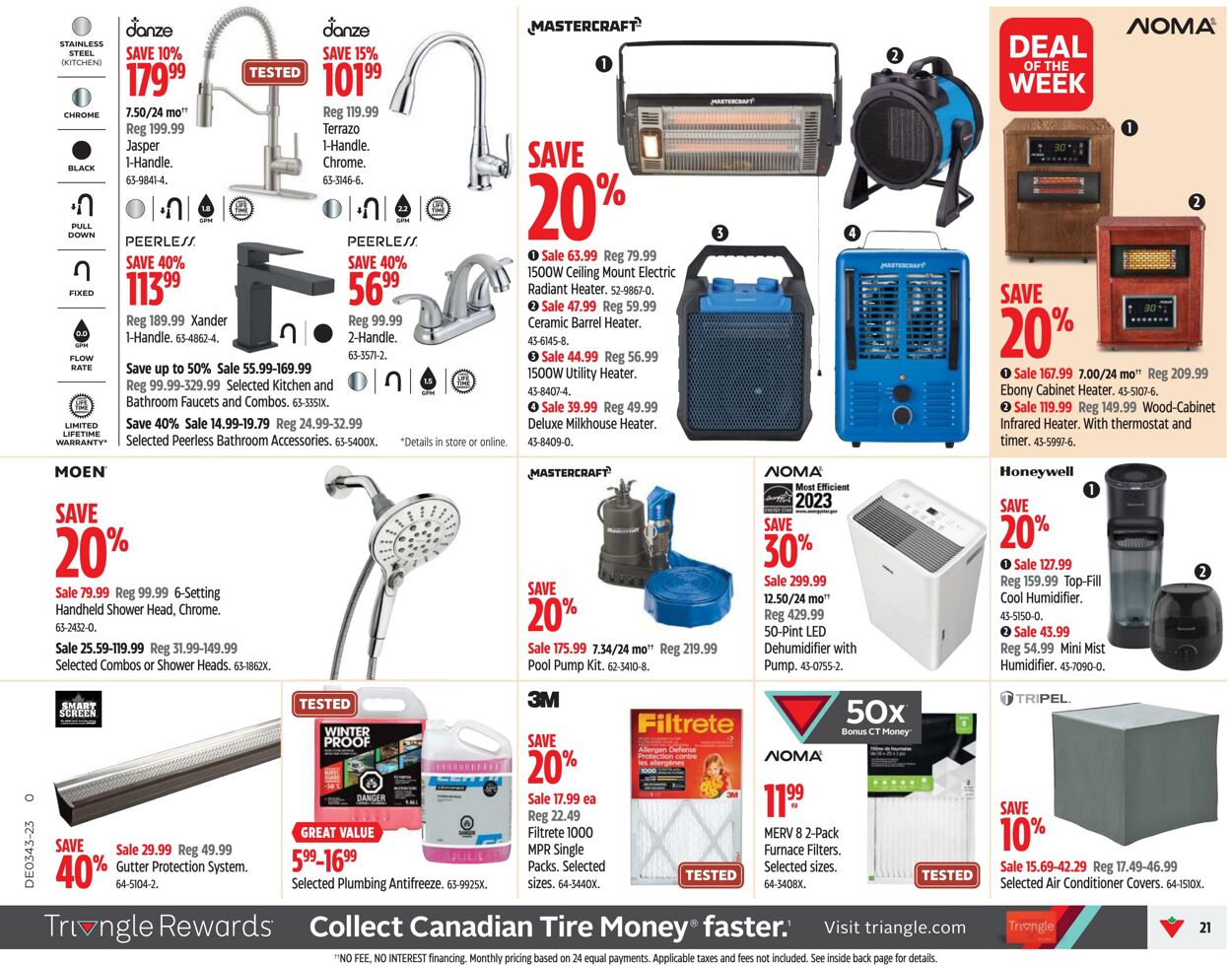 Flyer Canadian Tire 19.10.2023 - 25.10.2023