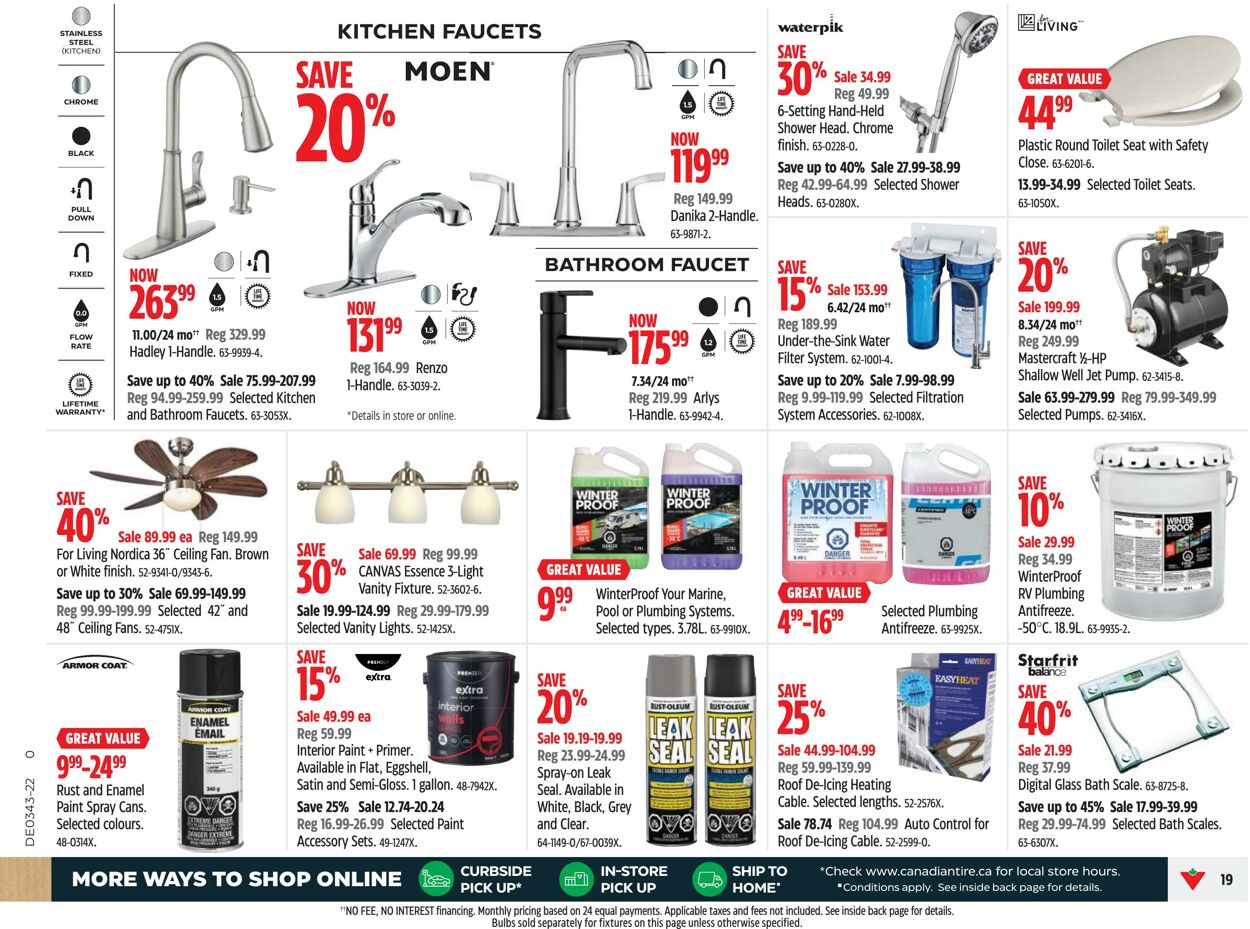 Flyer Canadian Tire 20.10.2022 - 26.10.2022