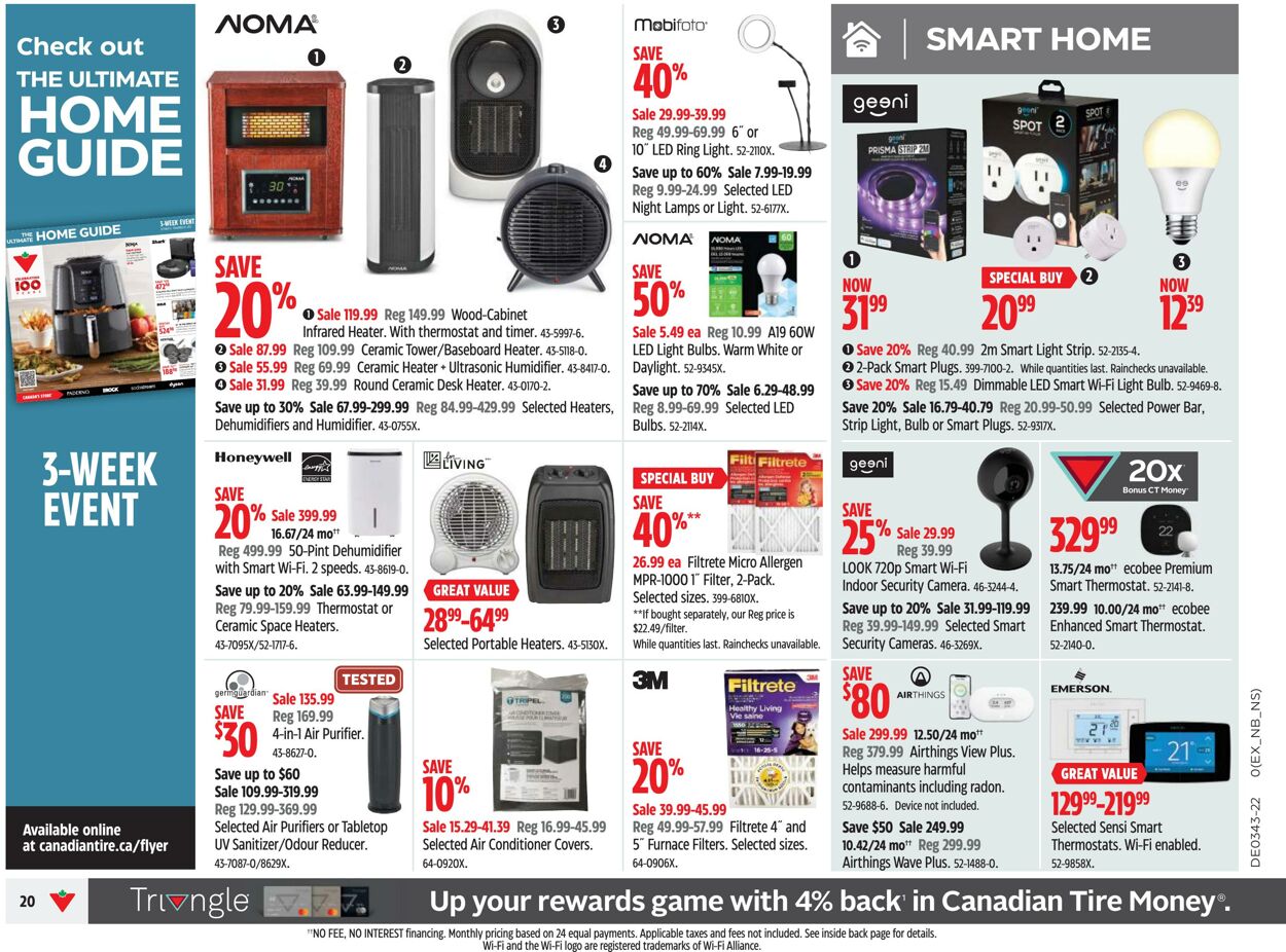 Flyer Canadian Tire 20.10.2022 - 26.10.2022