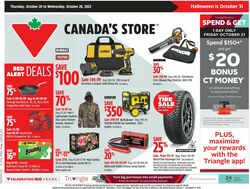 Flyer Canadian Tire 20.10.2022-26.10.2022