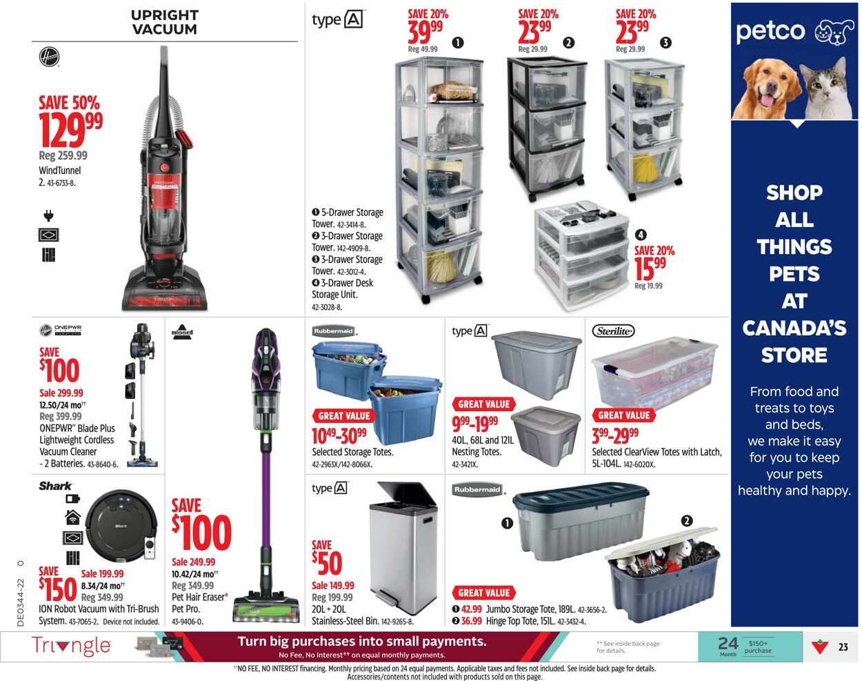 Flyer Canadian Tire 27.10.2022 - 02.11.2022