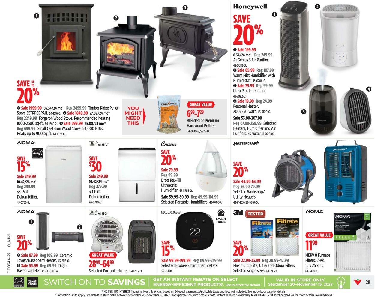 Flyer Canadian Tire 27.10.2022 - 02.11.2022