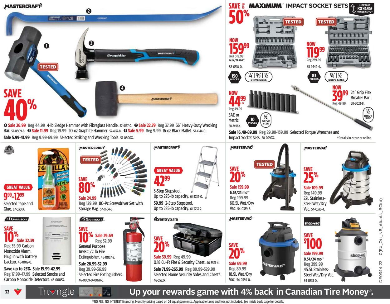 Flyer Canadian Tire 27.10.2022 - 02.11.2022