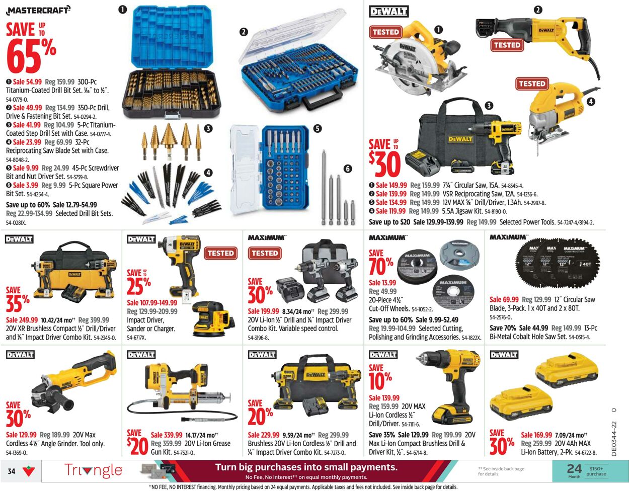 Flyer Canadian Tire 27.10.2022 - 02.11.2022