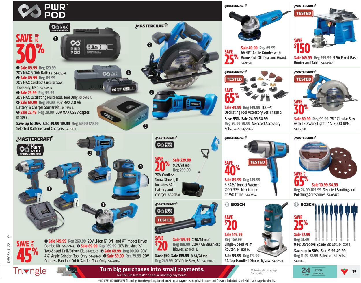 Flyer Canadian Tire 27.10.2022 - 02.11.2022