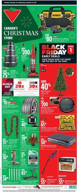 Flyer Canadian Tire 10.11.2022-16.11.2022