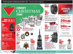 Flyer Canadian Tire 16.11.2023 - 22.11.2023