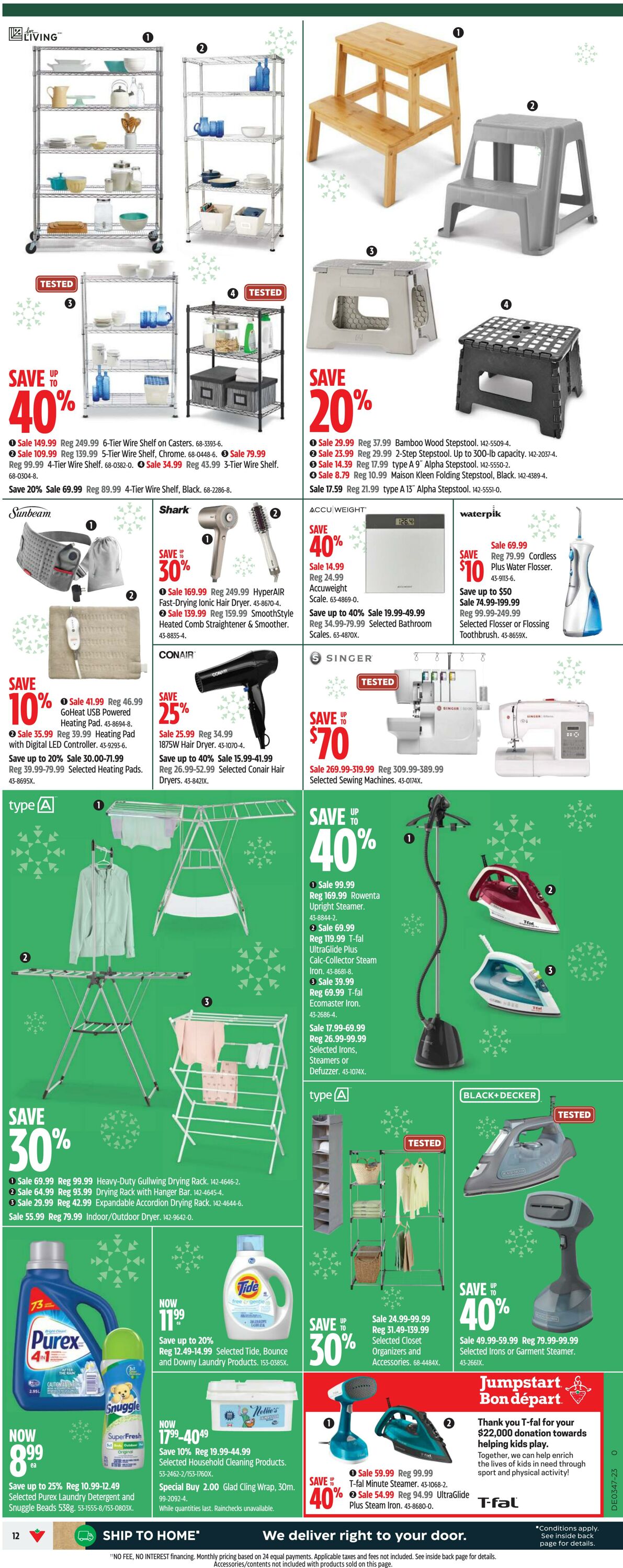 Flyer Canadian Tire 16.11.2023 - 22.11.2023