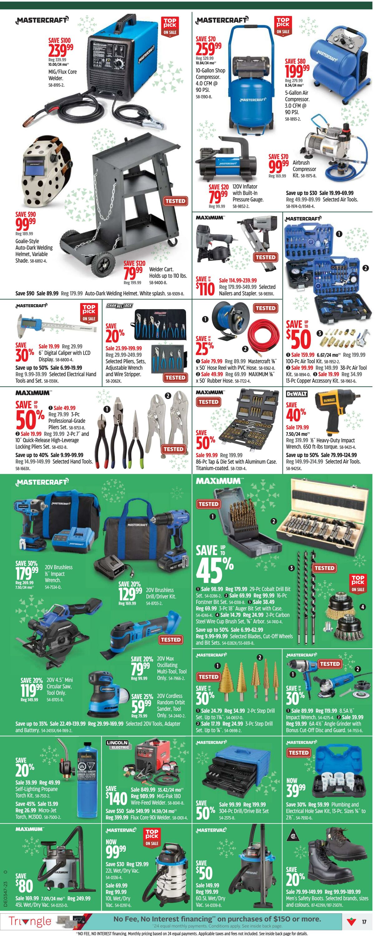 Flyer Canadian Tire 16.11.2023 - 22.11.2023