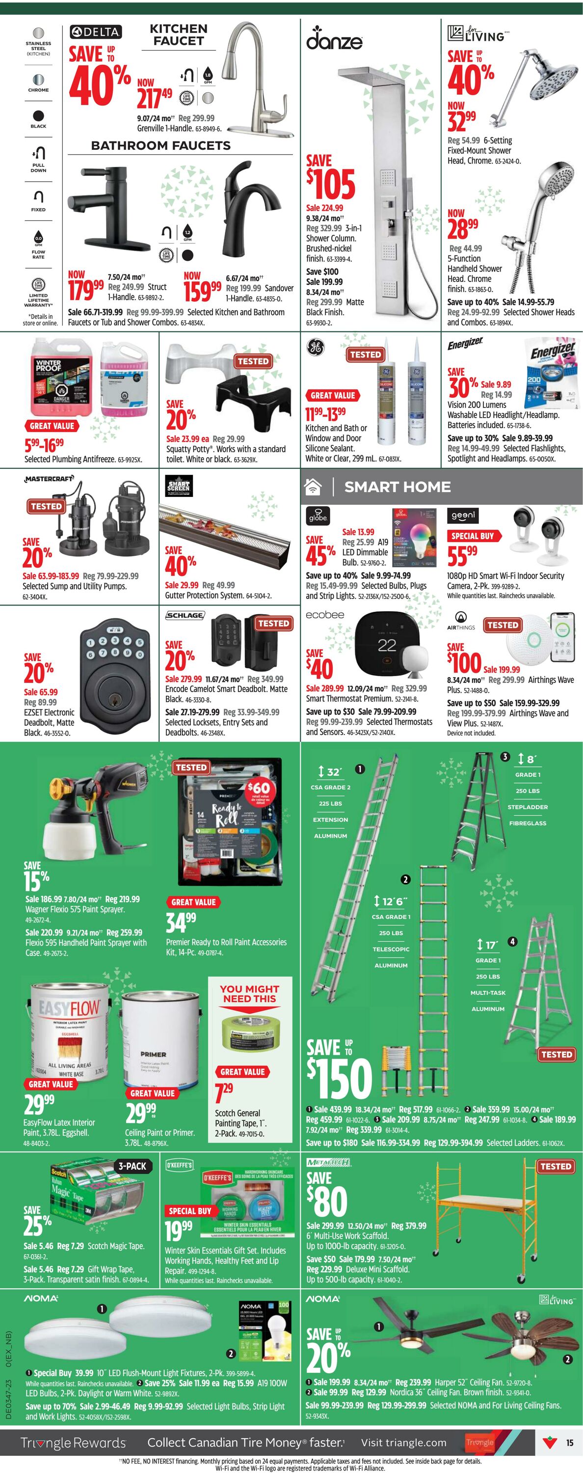 Flyer Canadian Tire 16.11.2023 - 22.11.2023