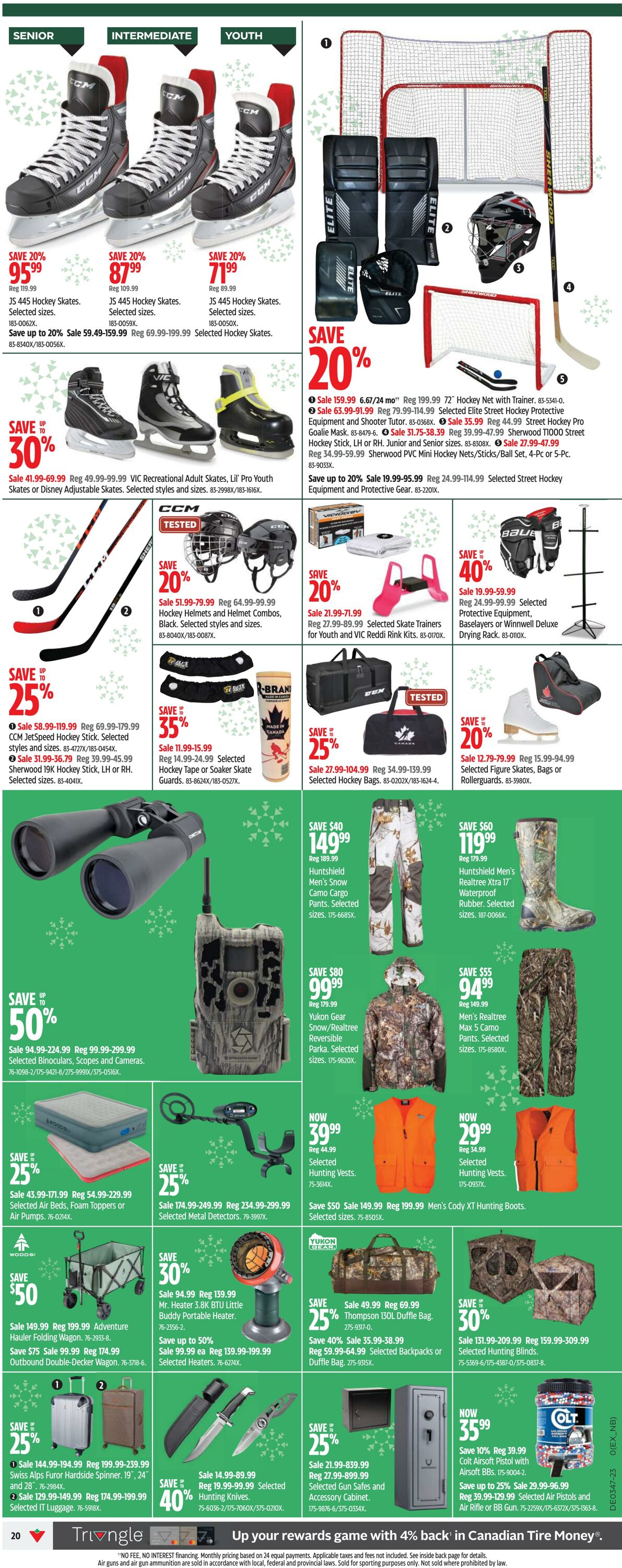 Flyer Canadian Tire 16.11.2023 - 22.11.2023