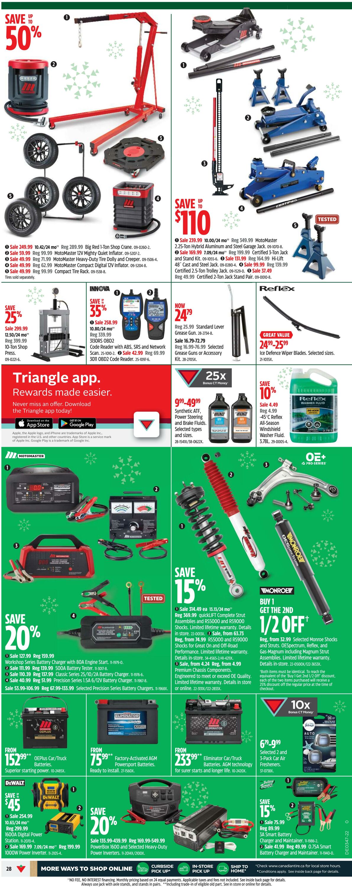 Flyer Canadian Tire 17.11.2022 - 23.11.2022
