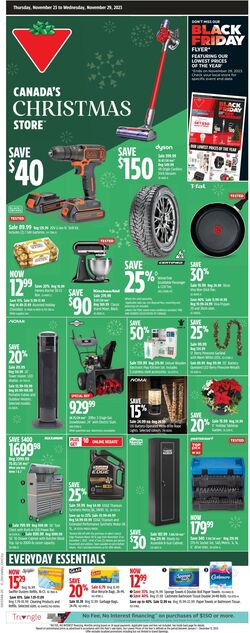 Flyer Canadian Tire 21.09.2023 - 27.09.2023