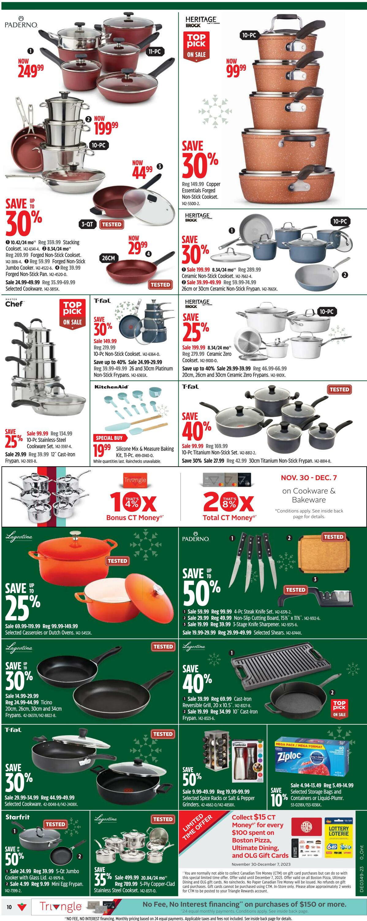 Flyer Canadian Tire 30.11.2023 - 06.12.2023