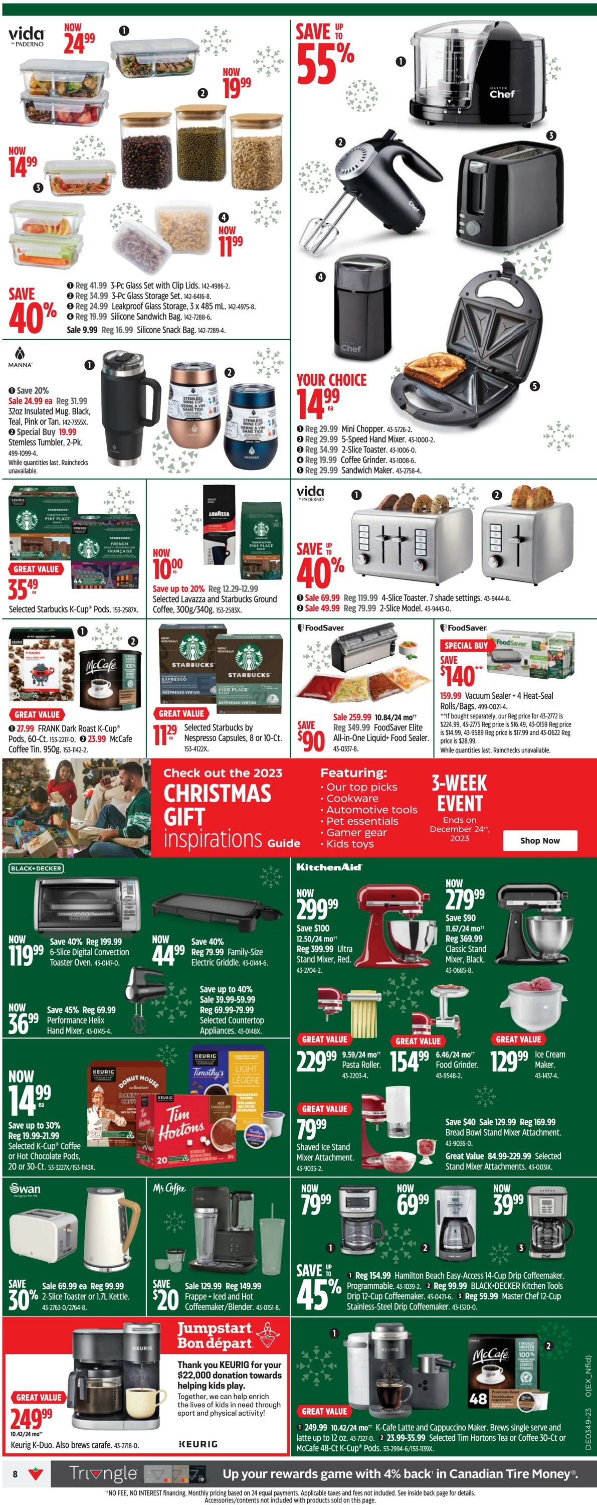 Flyer Canadian Tire 30.11.2023 - 06.12.2023