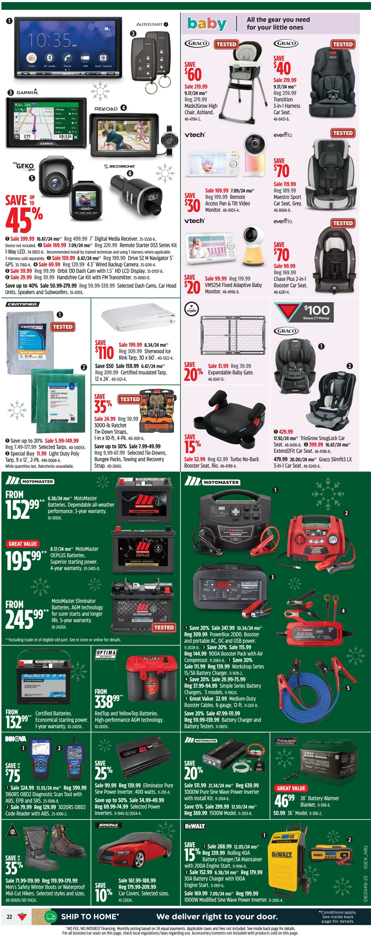 Flyer Canadian Tire 30.11.2023 - 06.12.2023