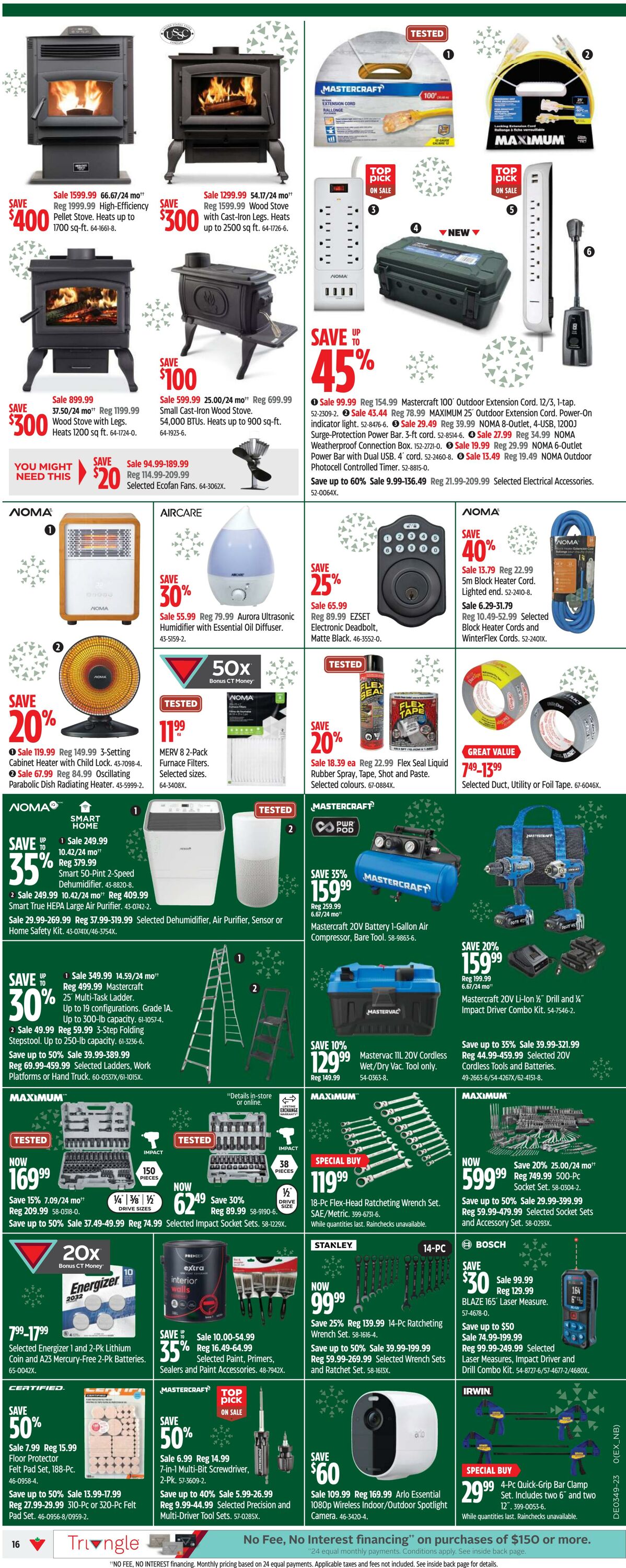 Flyer Canadian Tire 30.11.2023 - 06.12.2023