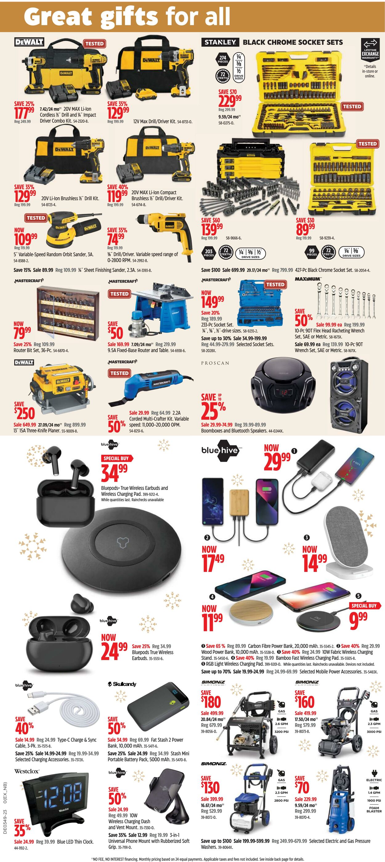 Flyer Canadian Tire 30.11.2023 - 06.12.2023