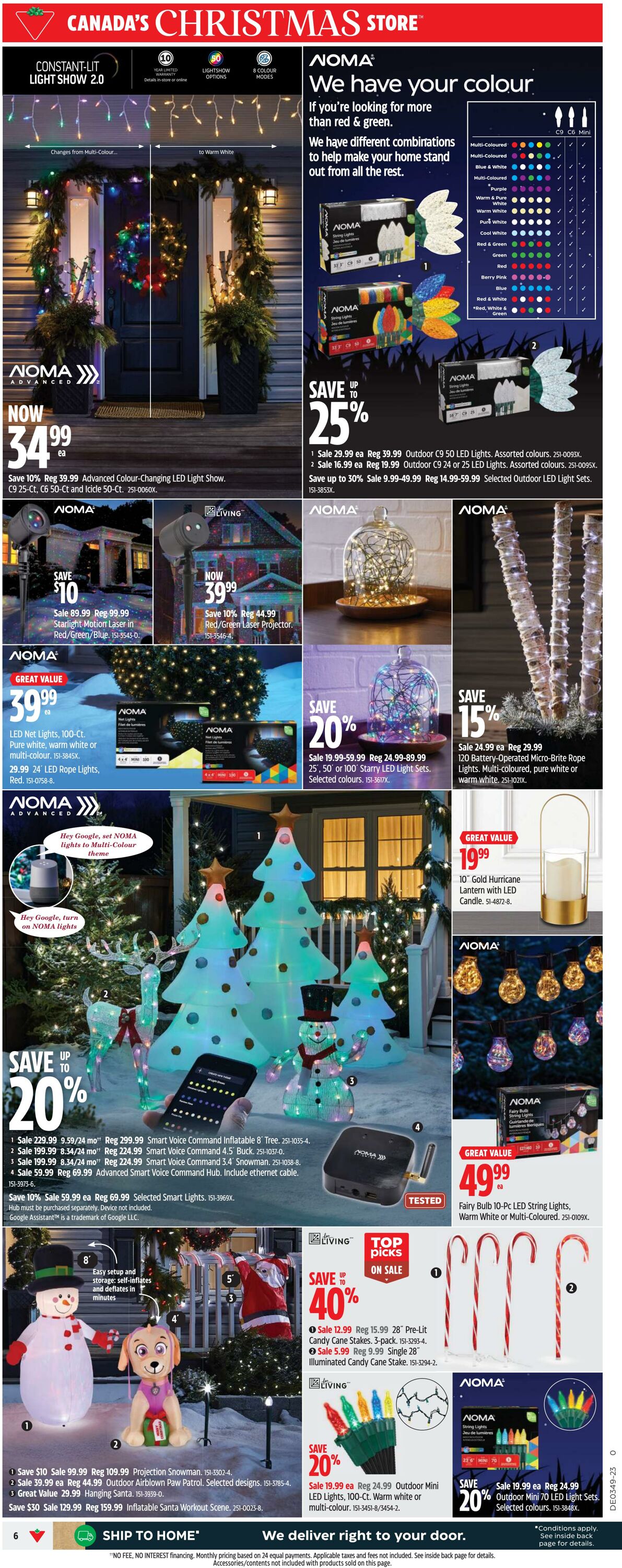 Flyer Canadian Tire 30.11.2023 - 06.12.2023