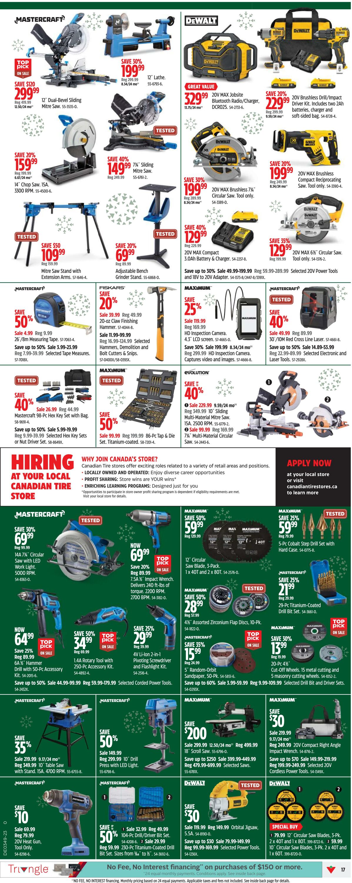 Flyer Canadian Tire 30.11.2023 - 06.12.2023