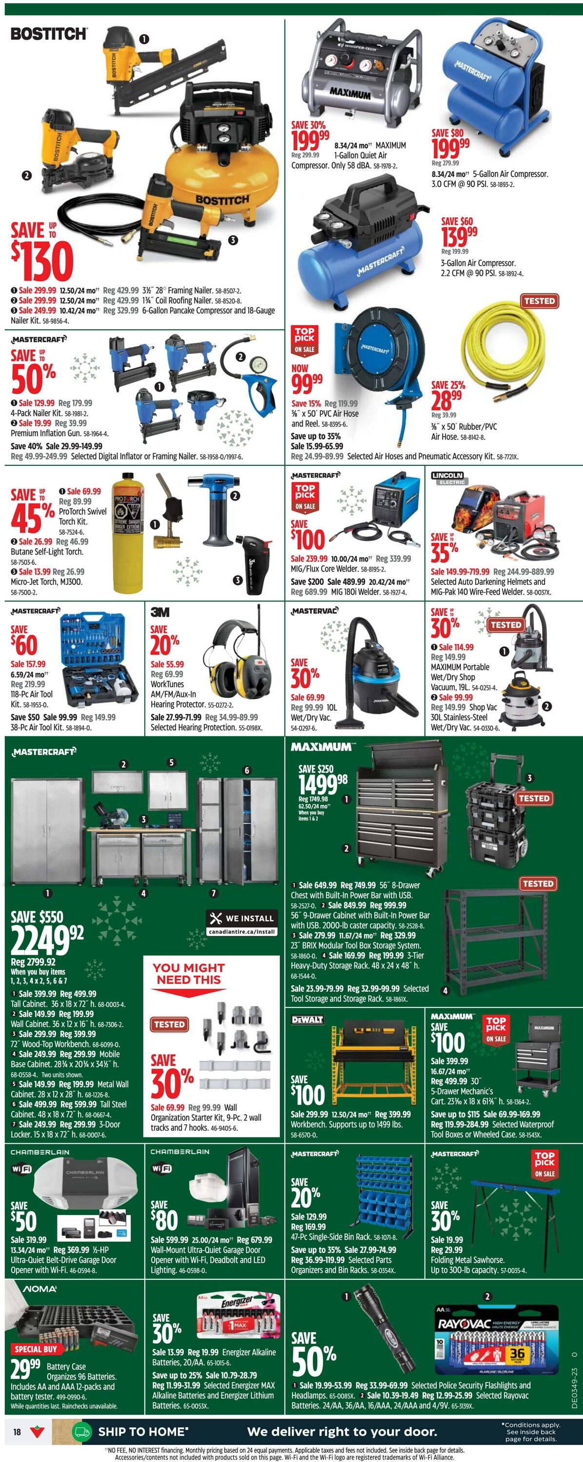 Flyer Canadian Tire 30.11.2023 - 06.12.2023