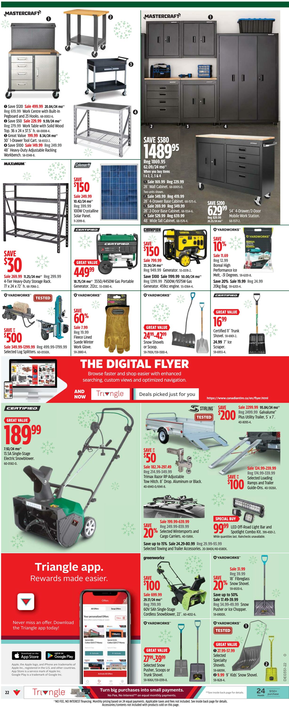 Flyer Canadian Tire 15.12.2022 - 24.12.2022