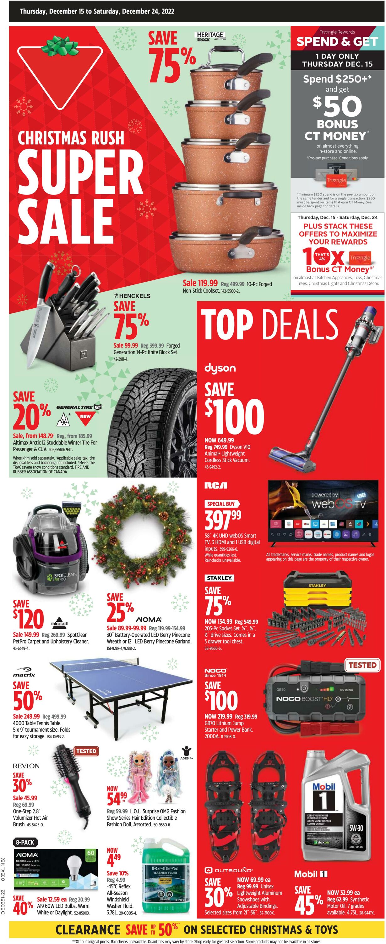 Flyer Canadian Tire 15.12.2022-24.12.2022