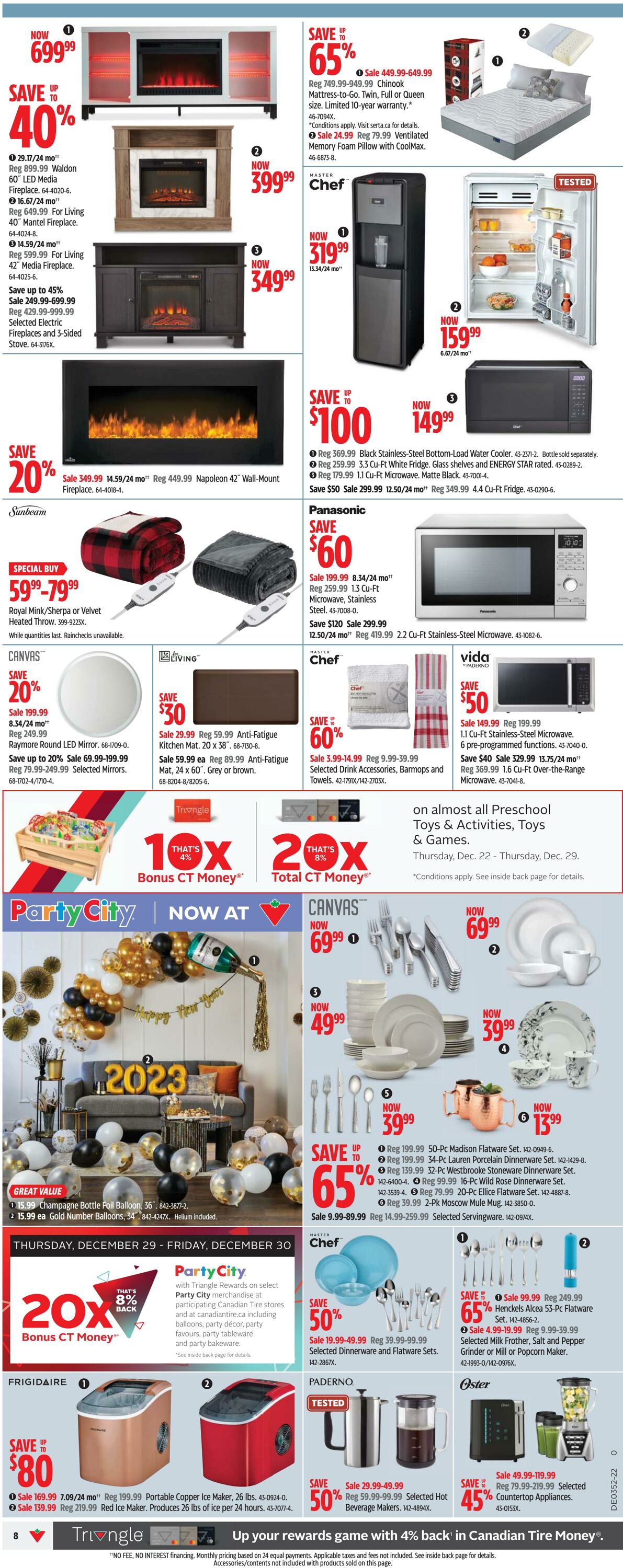 Flyer Canadian Tire 22.12.2022 - 28.12.2022